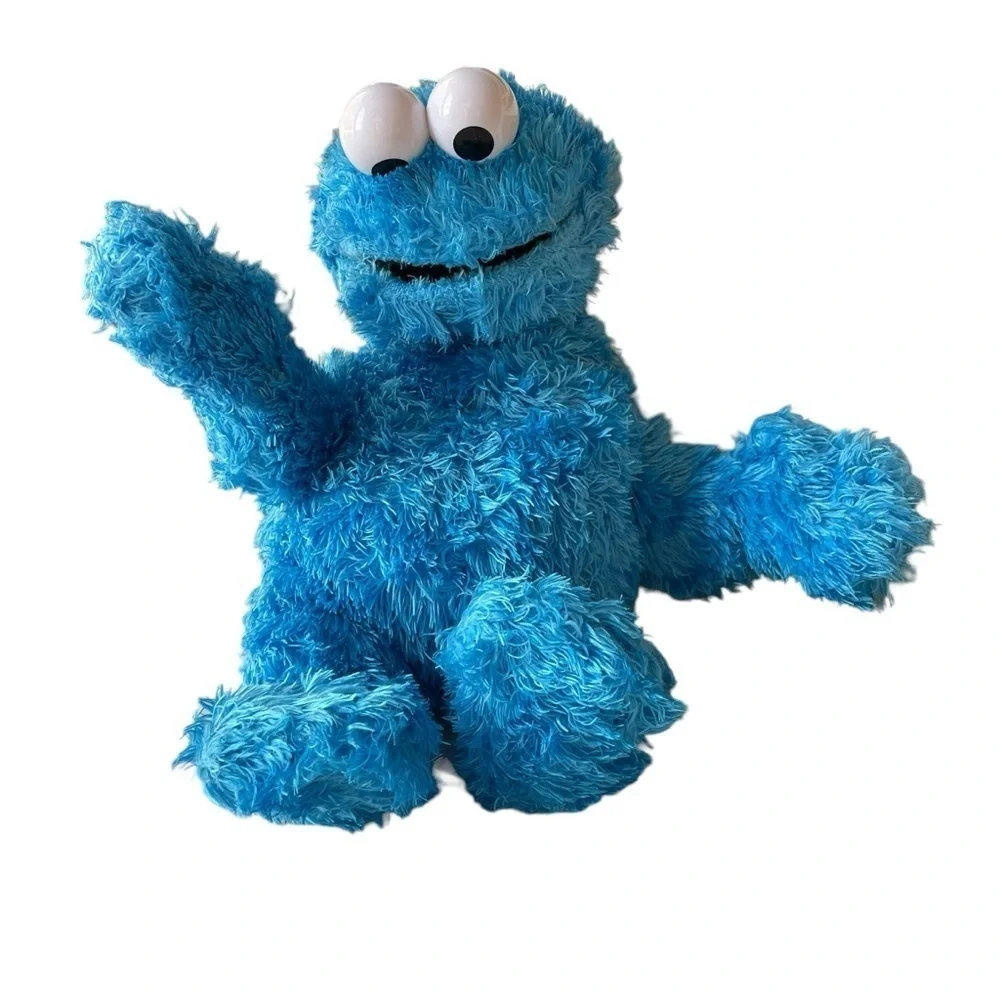 Gund Cookie Monster 2013 Plush Sesame Street 12” Blue #075252 Plush stuffed  Toy